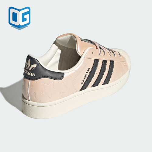 Adidas/阿迪达斯正品三叶草女士休闲运动耐磨低帮系带板鞋JR6985