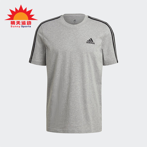 Adidas/阿迪达斯正品ESENTIALSENTIALSTE男士经典短袖T恤GL3735