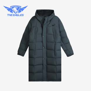 运动连帽宽松复古保暖轻质羽绒服693528 Puma 男士 冬季 彪马正品