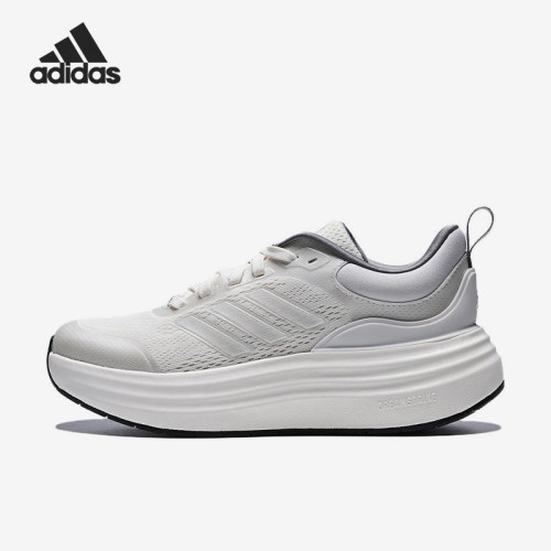 Adidas/阿迪达斯正品NORASHEL新款女白色经典厚底鞋跑步鞋JS4890