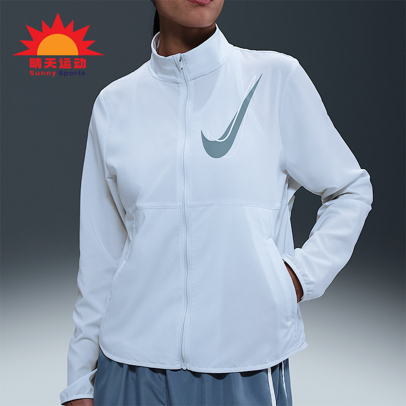 Nike/耐克正品SwoshSwoshDri-FIT跑步经典透气轻盈外套HJ2229-423 - 实物图