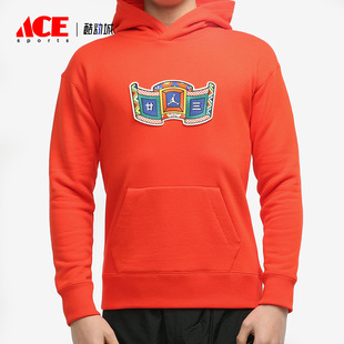 耐克正品 新款 Nike 春季 010 大童休闲连帽舒适运动卫衣 DJ5659
