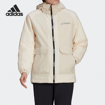 Adidas/阿迪达斯正品2025冬季女士宽松保暖户外羽绒服GR9963