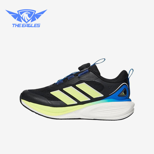 Adidas/阿迪达斯正品儿童透气运动缓震回弹低帮跑步鞋KH6615