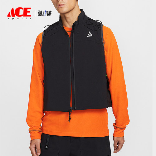 Nike/耐克正品2025夏季款男士透气宽松日常户外马甲HV0601-010