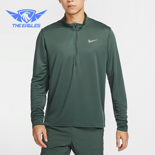 Nike/耐克正品DRI-FIT男士跑步针织反光短跑T恤FQ2495-338