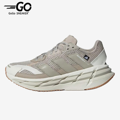 Adidas/阿迪达斯正品ADISTAR3新款女经典米白色贴合跑步鞋JS1155