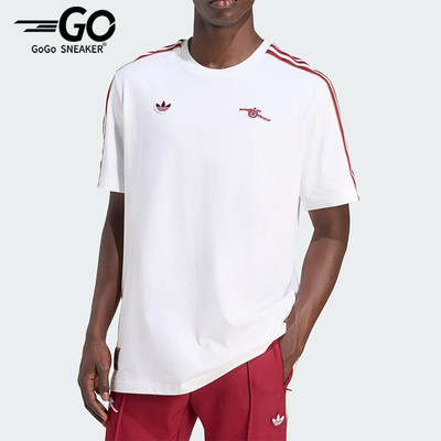 Adidas/阿迪达斯正品三叶草男士足球训练经典运动透气短袖JM9395