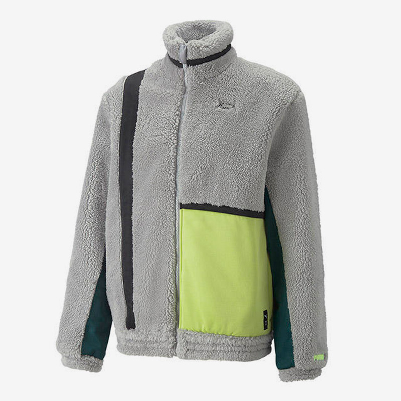 Puma/彪马官方正品当季新款男子运动抓绒衣保暖夹克536131-02