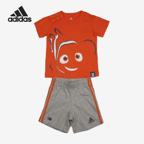 Adidas阿迪达斯正品迪士尼联名婴幼童休闲运动舒适短裤AK2548
