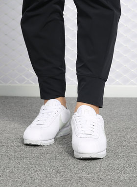 Nike/耐克正品Cortez Flyleather女子低帮系带休闲运动板鞋AR4874