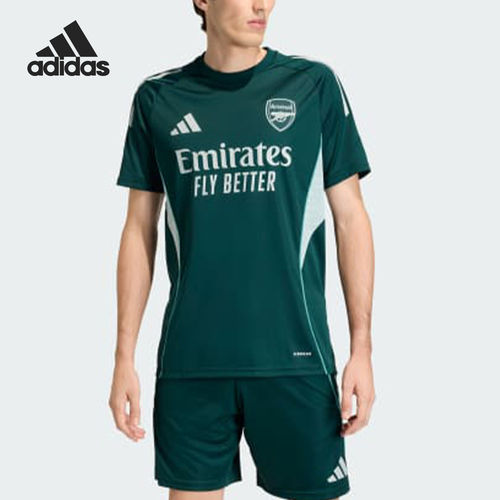 Adidas阿迪达斯正品AEROREADY男款吸湿排汗透气足球服KB1843