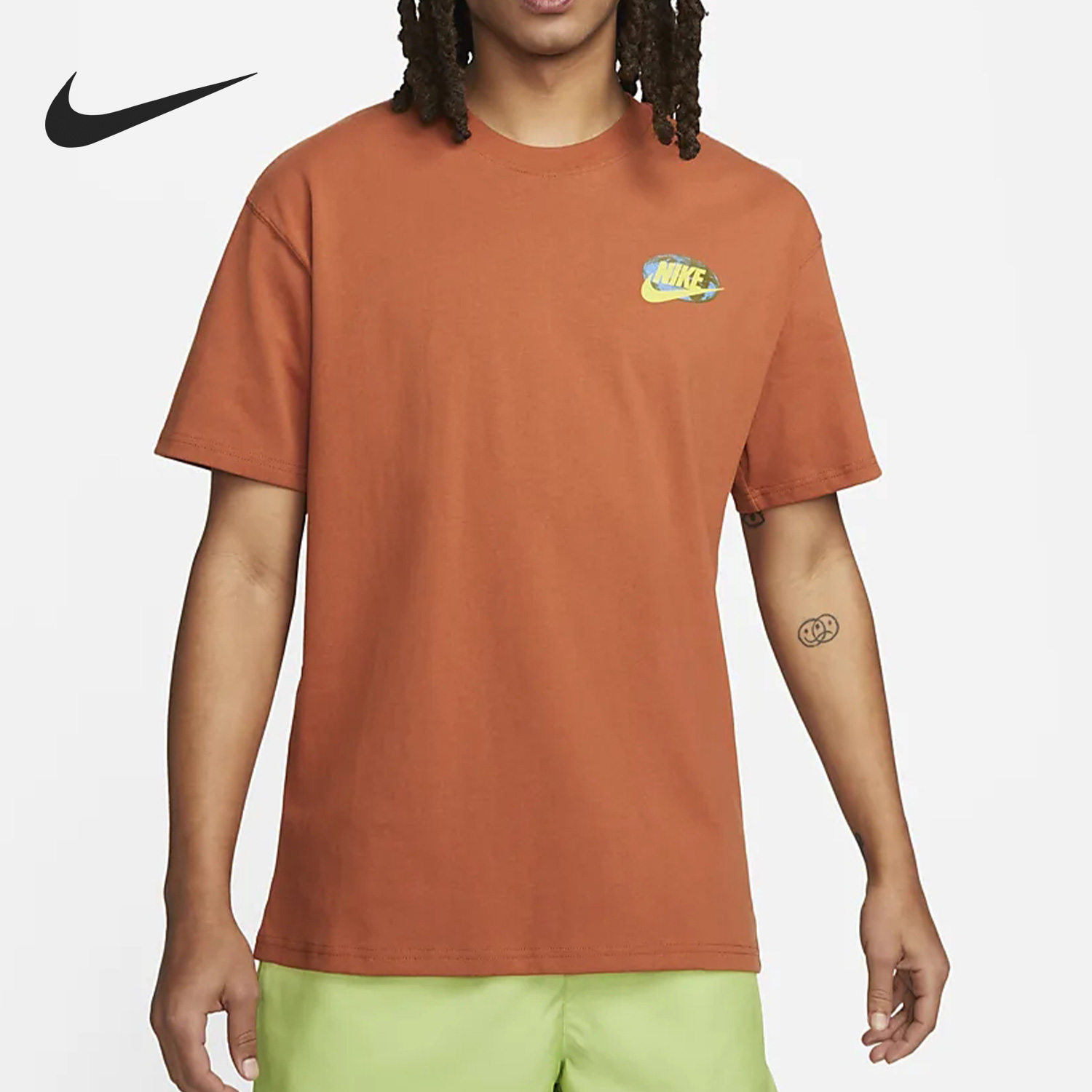 Nike/耐克官方正品当季新款男子印花运动短袖T恤FB9812-246