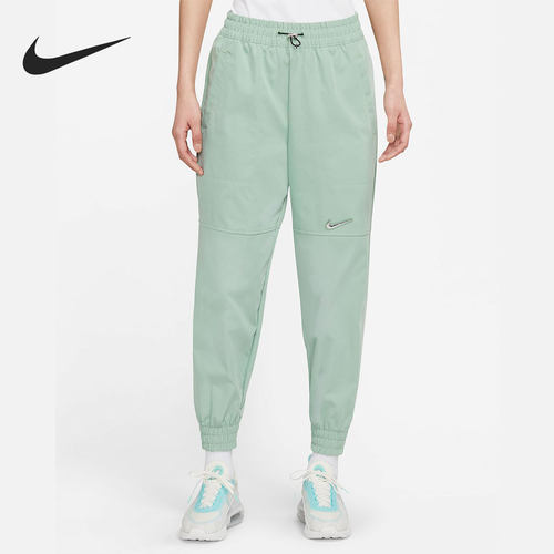 Nike/耐克官方正品女子时尚收口休闲梭织跑步运动长裤 CZ8910-006