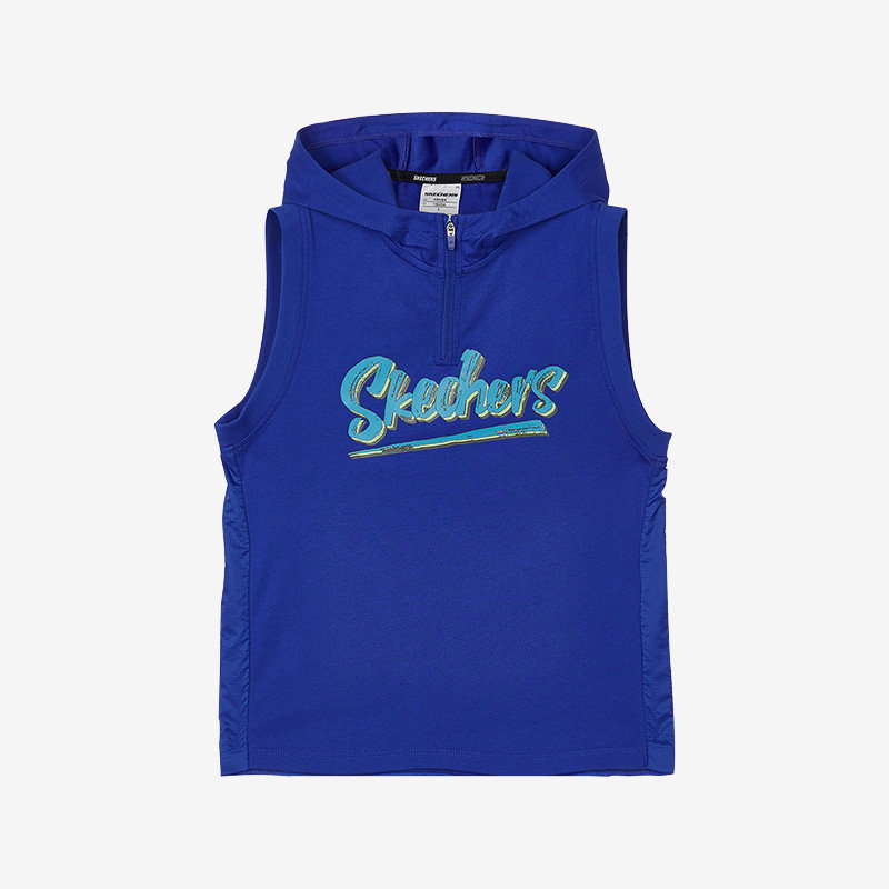 Skechers/斯凯奇正品夏季新款男童透气运动休闲无袖T恤,童装/婴儿装/亲子装,T恤,淘宝优惠券,粉丝福利购,淘宝优惠卷