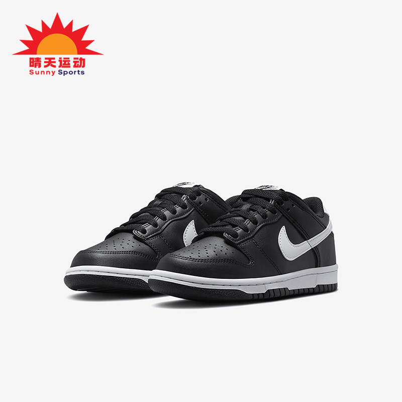 Nike/耐克正品春季款GS女子大童休闲低帮系带耐磨板鞋FD1232-001