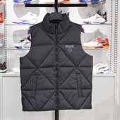 李宁正品 韦德系列男子简约百搭舒适保暖立领运动棉马甲AMMU035