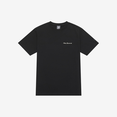 New Balance/NB正品夏季新款男女户外休闲透气短袖T恤AMT42339-BK