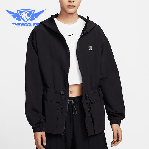 Nike/耐克正品TREND WVN JKT女士简约连帽夹克外套HV8727-010