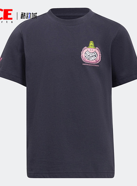 Adidas/阿迪达斯正品三叶草Kevin Lyons联名小童短袖HF7539