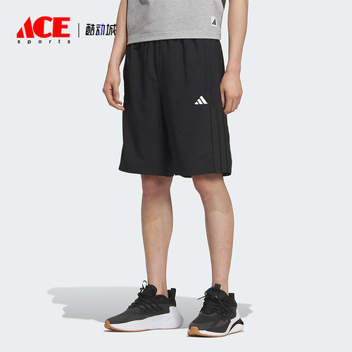 Adidas/阿迪达斯正品2025夏季款男士透气经典户外宽松短裤KC2882
