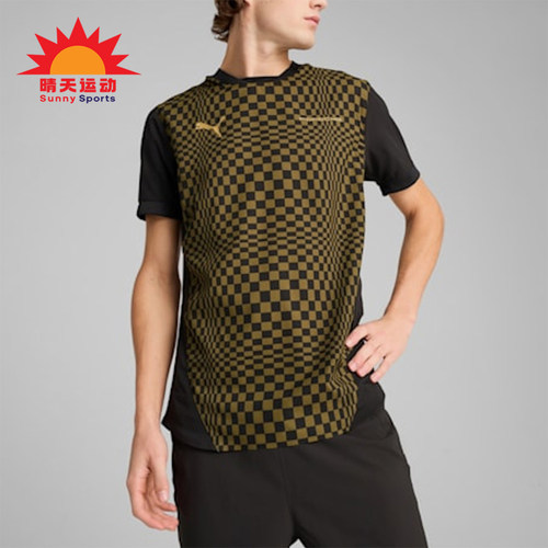 Puma/彪马正品男士休闲舒适时尚运动足球短袖T恤660091-01
