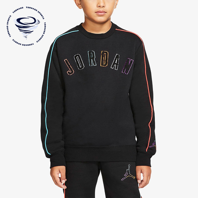 Nike/耐克正品JORDANJUMPMANAIR新款儿童经典圆领卫衣CT5383-010