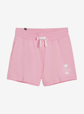 Puma/彪马正品RESORT女士休闲针织透气运动印花短裤683008-30