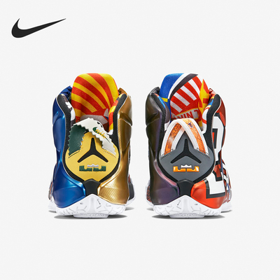 Nike/耐克正品新款男士中帮耐磨缓震篮球鸳鸯鞋802193-909