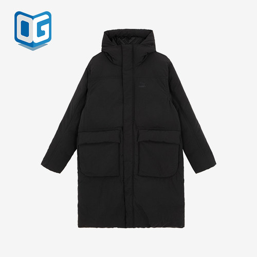 彪马男士保暖防风羽绒服