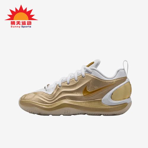 Nike/耐克正品A'One新款金黑色球场实战校园篮球鞋IR3213-900