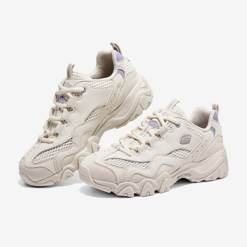 Skechers/斯凯奇正品D'LITES 2.0女子时尚绑带休闲熊猫鞋
