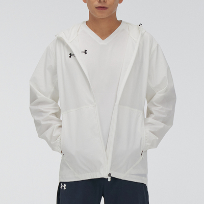 UA/安德玛正品运动男士训练户外防风跑步夹克外套21600411-100