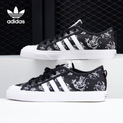 Adidas/阿迪达斯正品NIZZA DISNEY高飞联名大童经典运动鞋FW9596
