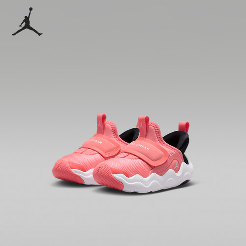 Nike/耐克正品JORDAN婴童日常低帮魔术贴休闲运动鞋HF3414-602