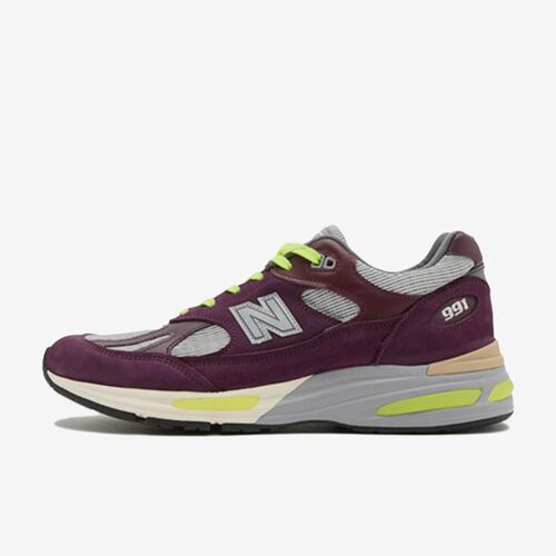 New Balance新百伦正品991V2男女同款英产低帮跑步鞋U991PD2