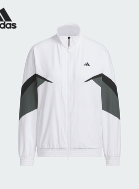 Adidas/阿迪达斯正品新款女士高尔夫立领运动宽松外套IM7214