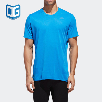Adidas/阿迪达斯正品SUPERNOVA TEE 男士反光跑步运动短袖CZ8729