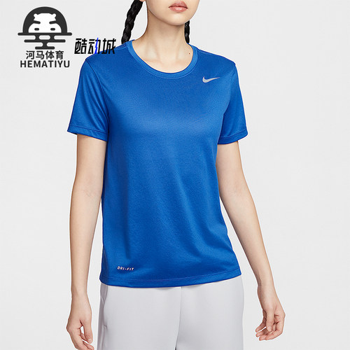 Nike/耐克正品2025新款女士宽松透气经典圆领短袖T恤IB8899-450