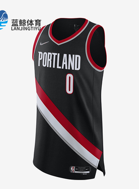 Nike/耐克正品NBA AU球员版字母印花篮球背心T恤DB3328-010