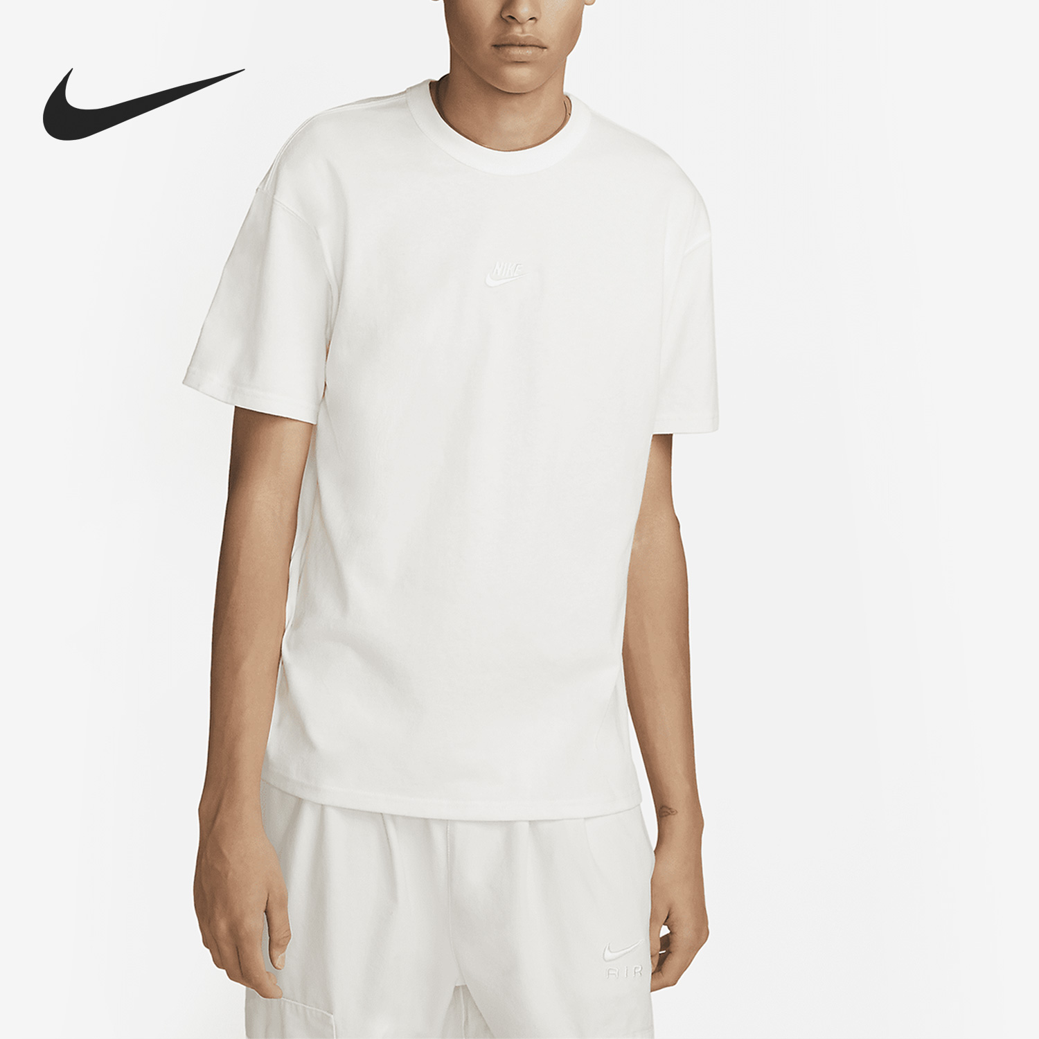Nike/耐克官方正品夏季新款男子跑步运动透气短袖T恤DO7393-133