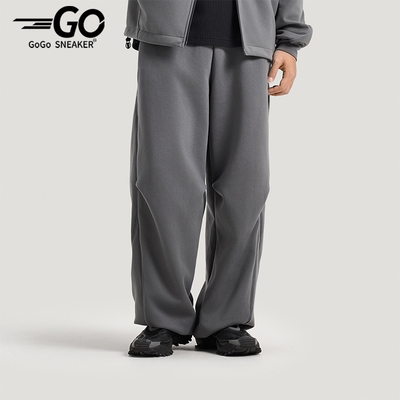 Adidas/阿迪达斯正品2026男士经典针织运动简约宽松长裤KG0748