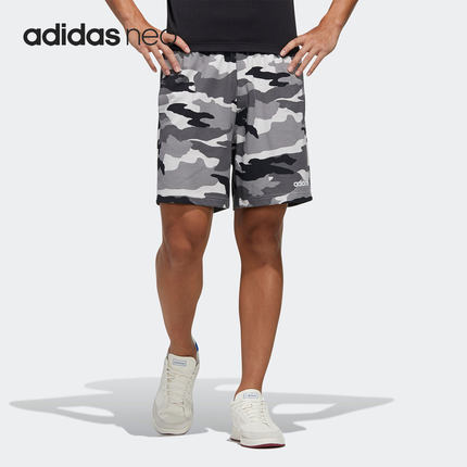 Adidas/阿迪达斯正品夏季新款Neo男子运动短裤 FL0252