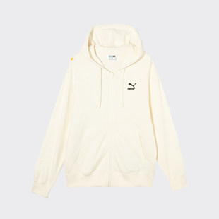 Puma/彪马正品CLASSICS HOODIE TR男女简约休闲拉链连帽外套