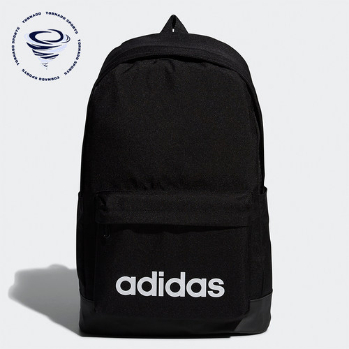 Adidas/阿迪达斯正品NeoCLSC新款男女黑色休闲经典双肩背包FL3716