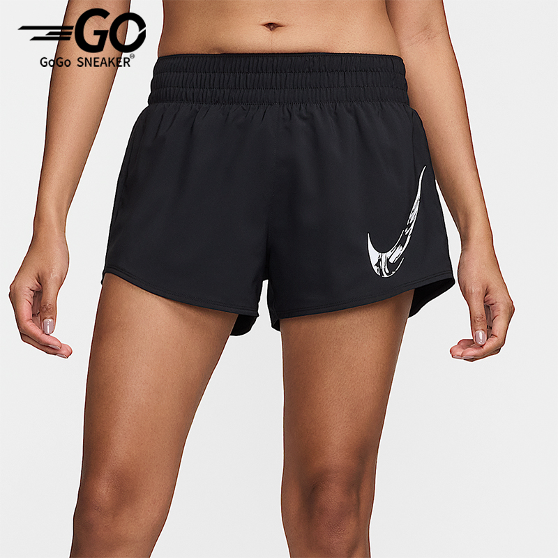Nike/耐克正品Dri-FIT女士运动跑步训练经典透气短裤FV6365-010