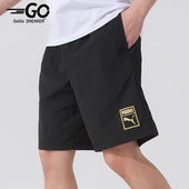 款 2025夏季 男女宽松梭织透气经典 运动短裤 Puma 689273 彪马正品