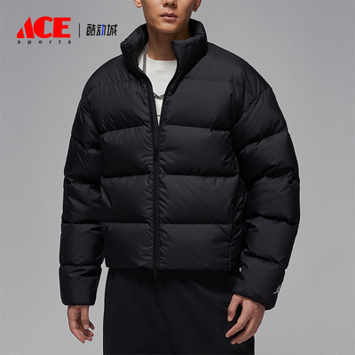 Nike/耐克正品JORDAN男士拉链经典立领轻盈保暖羽绒服IF4260-010