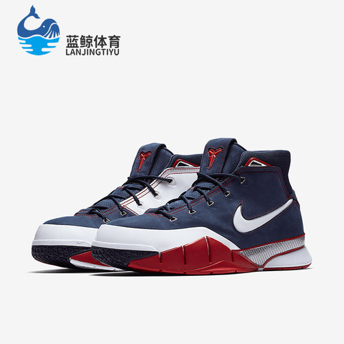 Nike/耐克正品运动男士时尚潮流系带减震篮球鞋AQ2728-400