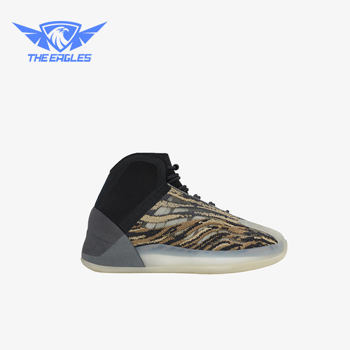 Adidas/阿迪达斯正品YZY QNTM小童高帮经典休闲耐磨运动鞋GX1332